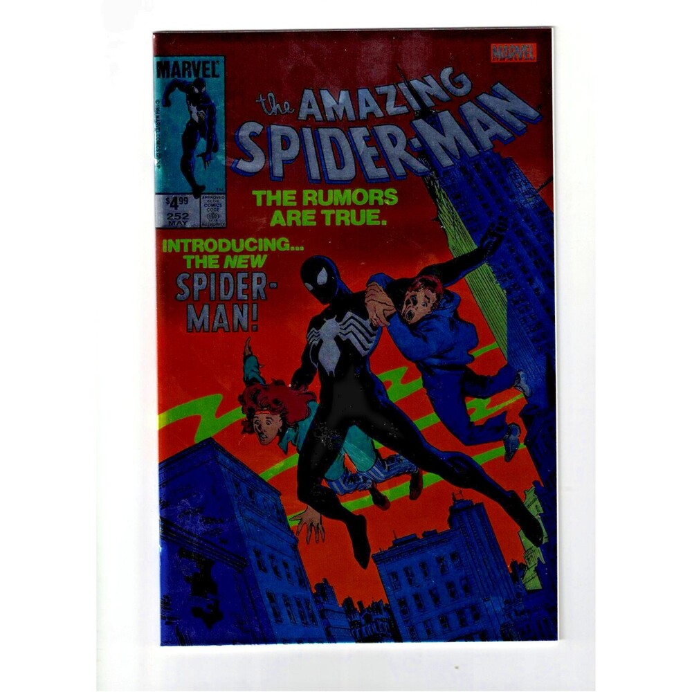 THE AMAZING SPIDER-MAN #252 NM+ FOIL 2024  VOL 1 FACSIMILE EDITION NM MARVEL